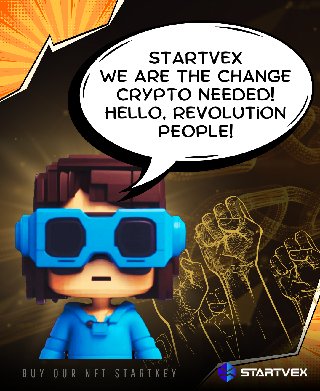 Startvex: We are the Change Crypto Needed!